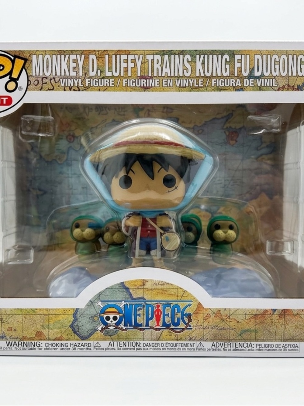 Funko Pop Onepiece Luffy with Kung Fu Dugong Vinyl Figure